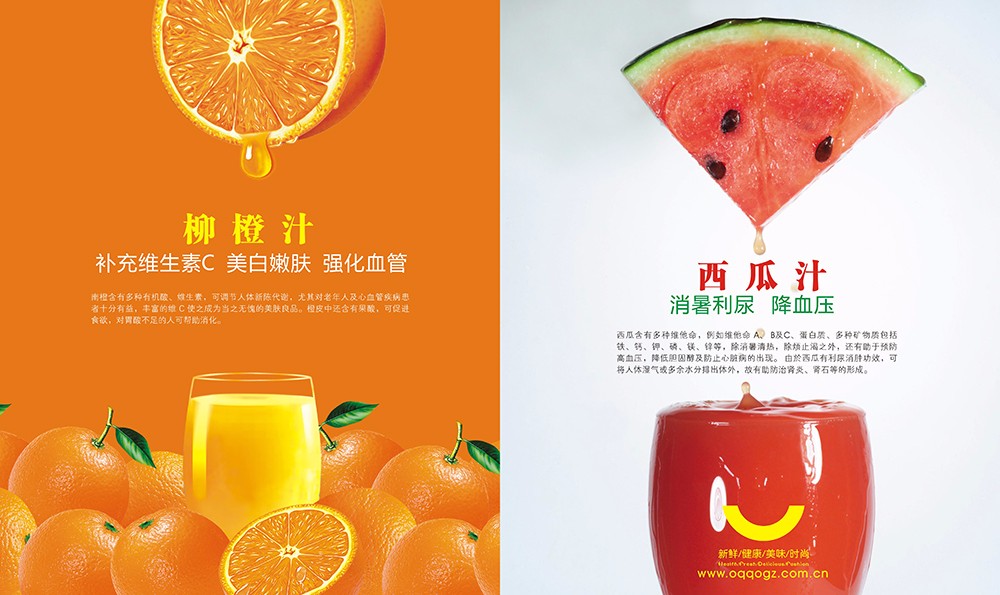 廣州飲料果汁畫冊設(shè)計-飲品類畫冊設(shè)計公司