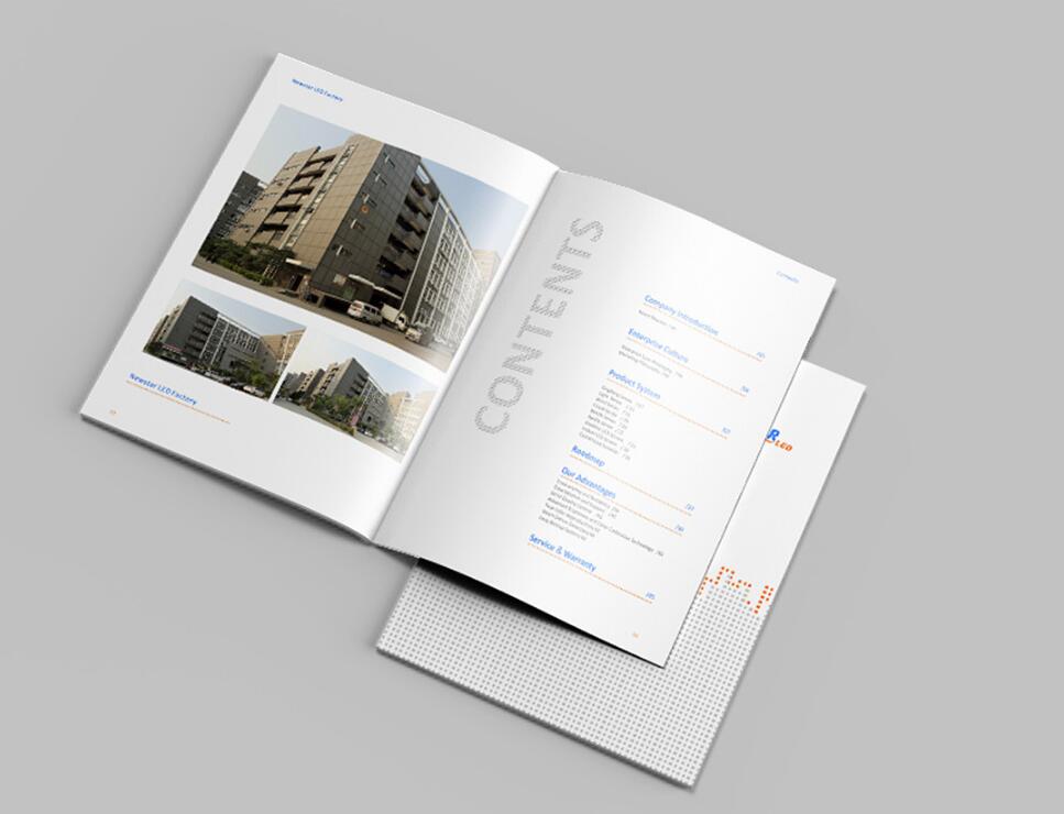 LED顯示屏行業(yè)畫冊設計案例欣賞 LED顯示屏行業(yè)畫冊設計案例欣賞