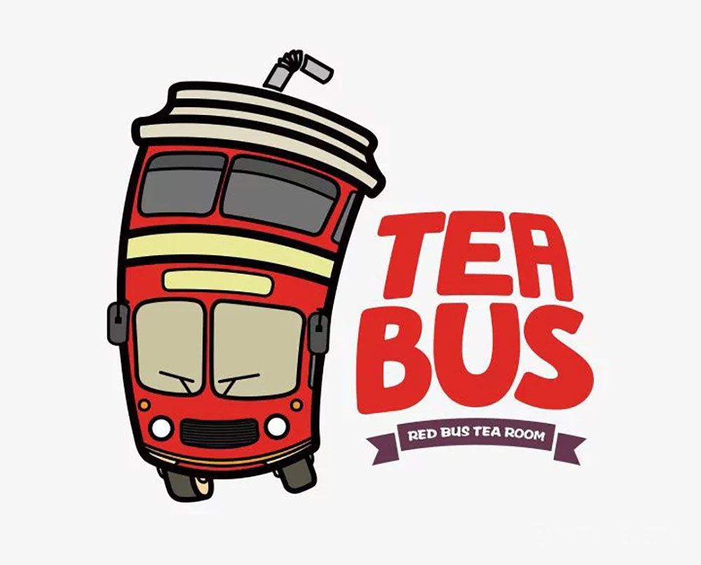 港式奶茶店LOGO設計 港式奶茶店LOGO設計